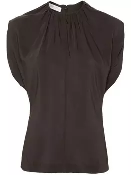 Philosophy Di Lorenzo Serafini топ со сборками, коричневый