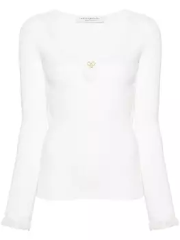 Philosophy Di Lorenzo Serafini топ в рубчик с логотипом, нейтральный цвет