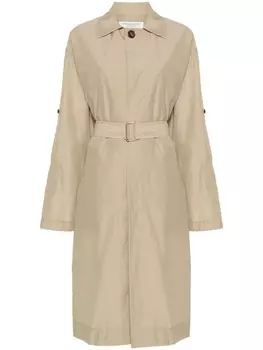 Philosophy Di Lorenzo Serafini тренч на пуговицах, зеленый