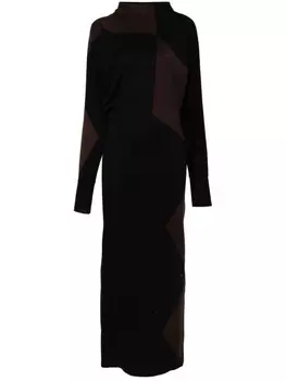 Philosophy Di Lorenzo Serafini трикотажное платье макси, черный