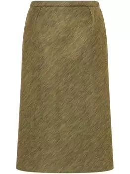 Philosophy Di Lorenzo Serafini юбка миди А-силуэта, зеленый