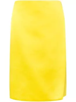 Philosophy Di Lorenzo Serafini юбка с разрезом сбоку, желтый