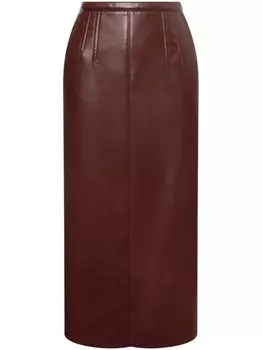 Philosophy Di Lorenzo Serafini юбка с завышенной талией, коричневый