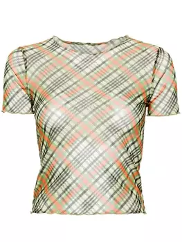 Philosophy Di Lorenzo Serafini укороченный топ с логотипом, зеленый