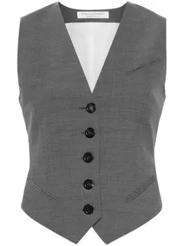 Philosophy Di Lorenzo Serafini жилет с вытачками, серый