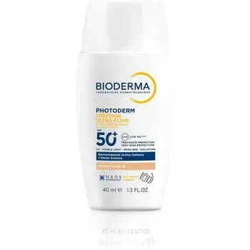 Photoderm Xdefense Ultra Fluid SPF 50+ 40 мл Оттенок 02 Светлый Bioderma