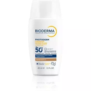 Photoderm Xdefense Ultra Fluid SPF 50+ 40 мл Оттенок 04 - Коричневый Bioderma