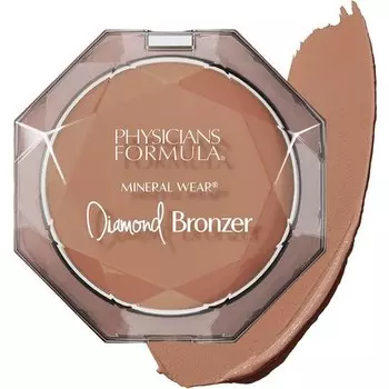 Physicians Formula Mineral Wear Diamond Bronzer с витамином E в виде пудры и сыворотки Hybrid Bronze Gem