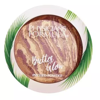 Physicians Formula, Прессованная пудра Murumuru Butter Glow, прессованная пудра для лица, естественное сияние, 7,5 г