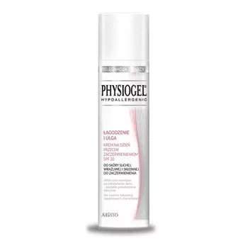 Physiogel agodzenie i Ulga дневной крем против покраснений SPF20, 40 мл
