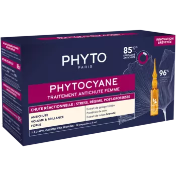 Phyto Phytocyane средство против выпадения волос для женщин, 60 мл