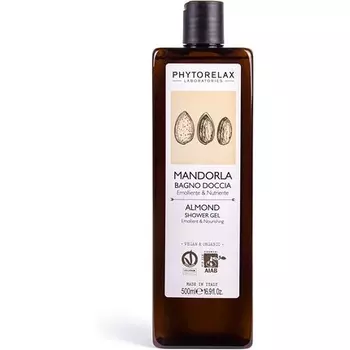 Phytorelax Laboratories Vegan Органический миндальный душ для ванны Питательный успокаивающий 500г