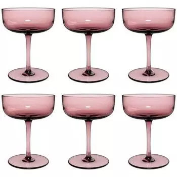 Пиалы для шампанского like glass, набор из 6 шт. Villeroy & Boch, фиолетовый