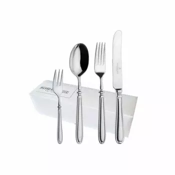 Picard & Wielptz, серия «Landhaus», набор столовых приборов 24 шт., 24 шт., № 6162 162520, серебро