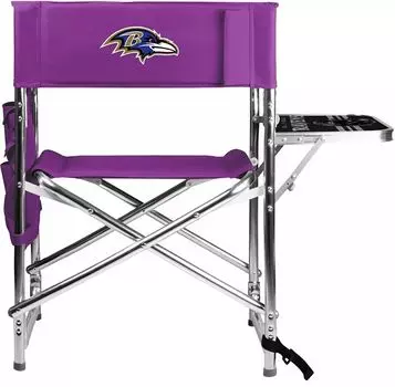 Picnic Time Baltimore Ravens Фиолетовый стул со столом