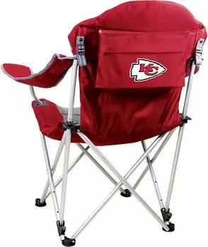 Picnic Time Kansas City Chiefs Красное кресло с откидной спинкой