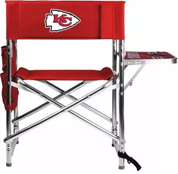 Picnic Time Kansas City Chiefs Красный стул со столом