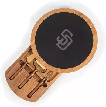 Picnic Time в Сан-Диего Падрес Сланцевая сервировочная доска с инструментами