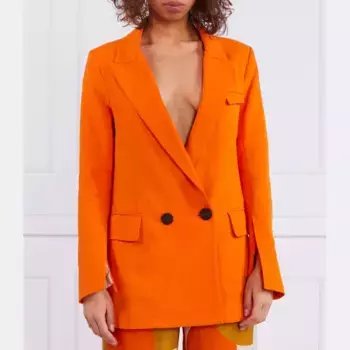 Пиджак элегантного кроя Beatrice B, оранжевый