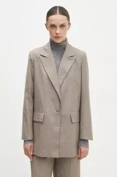 Пиджак Answear Lab, бежевый