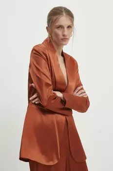 Пиджак Answear Lab, бордовый