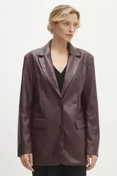 Пиджак Answear Lab, гранатовый