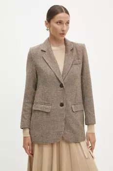 Пиджак Answear Lab, коричневый