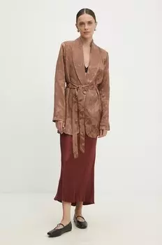 Пиджак Answear Lab, коричневый