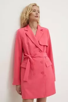 Пиджак Answear Lab, розовый