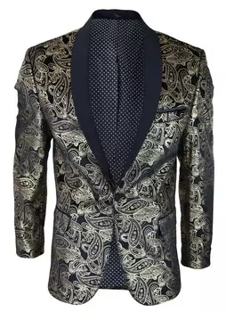 Пиджак бархатный TruClothing, золотой