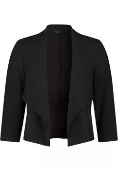 Пиджак без застежки Zero, черный