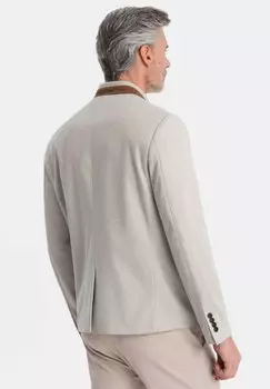 Пиджак-блейзер BLZB Ombre, бежевый