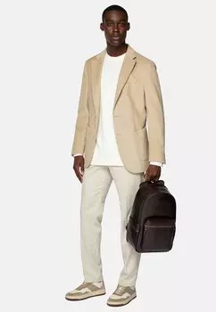 Пиджак-блейзер Boggi Milano, бежевый