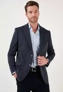 Пиджак-блейзер Buratti, темно-синий