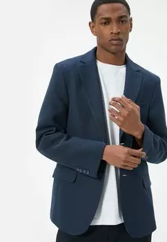 Пиджак-блейзер Koton, темно-синий