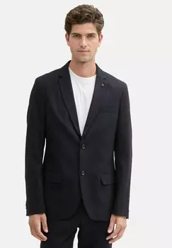 Пиджак-блейзер MIT STRETCH-ANTEIL TOM TAILOR, черный