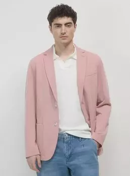 Пиджак-блейзер MONOPETTO Calliope, розовый