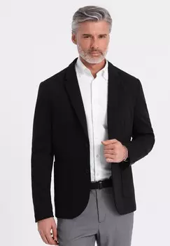 Пиджак-блейзер Ombre, черный