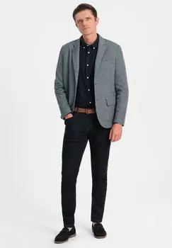 Пиджак-блейзер Ombre, темно-синий