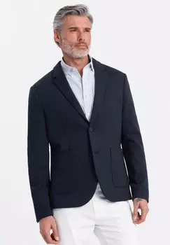 Пиджак-блейзер Ombre, темно-синий