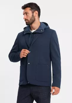 Пиджак-блейзер Ombre, темно-синий