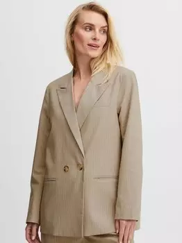 Пиджак-Блейзер пзлизет Pulz Jeans, желтый