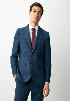 Пиджак-блейзер REGULAR FIT - CHECK - Suit jacket Next, синий