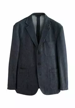 Пиджак-блейзер REGULAR FIT - EDIT - Denim jacket Next, синий