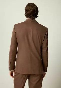 Пиджак-блейзер REGULAR FIT Next, коричневый