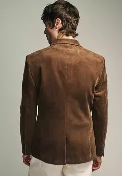 Пиджак-блейзер REGULAR FIT Next, коричневый