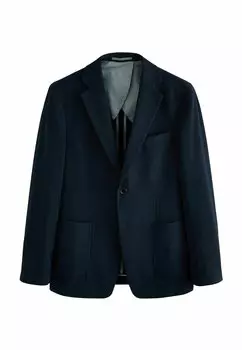 Пиджак-блейзер REGULAR FIT -SEERSUCKER TEXTURE - Suit jacket Next, синий
