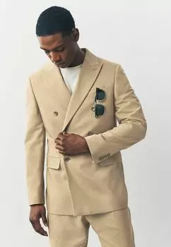 Пиджак-блейзер REGULAR FIT - Suit jacket Next, бежевый