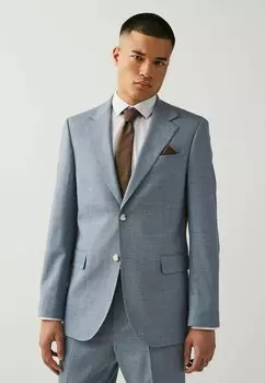 Пиджак-блейзер REGULAR FIT - TAILORED FIT TEXTURED - Suit jacket Next, синий