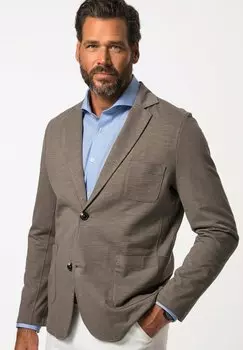 Пиджак-блейзер REVERS AUFGESETZTE TASCHEN JP1880, темно-коричневый